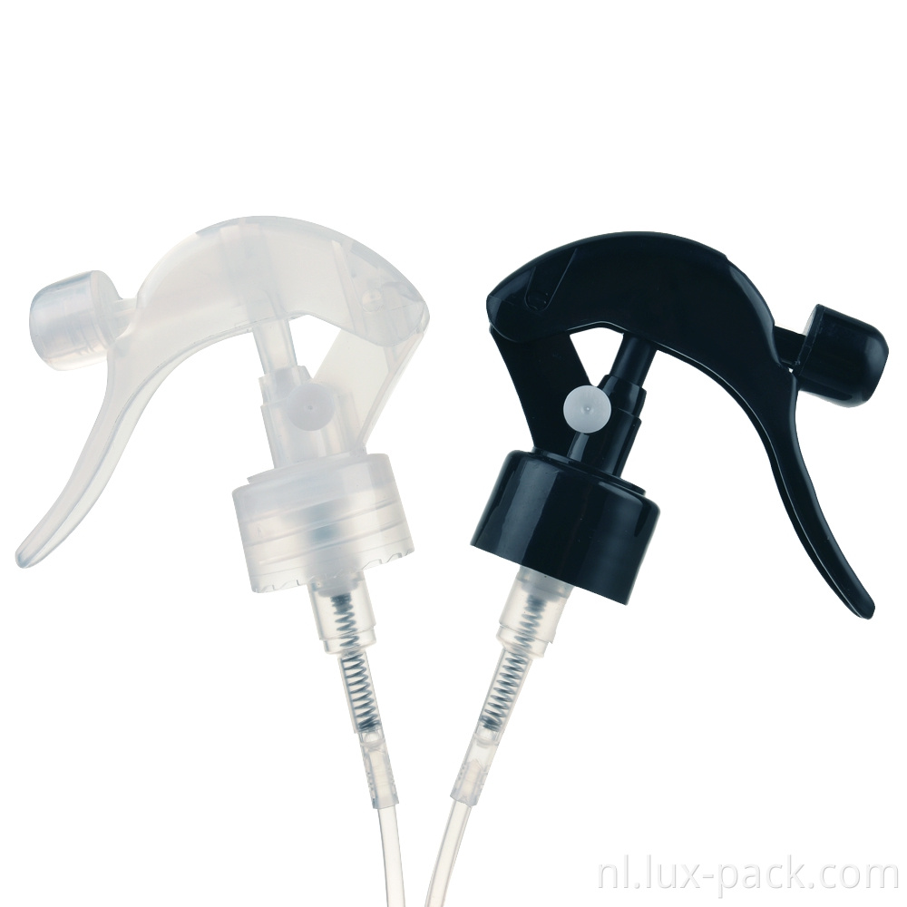 Plastic trigger fijne mist spuitfles goedkope handwaterpomp 28/410 plastic schuimtriggerspuit